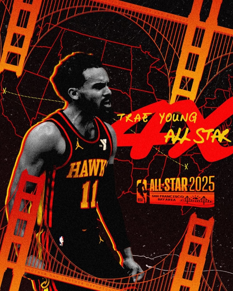  遞補入選全明星陣容！特雷-楊：生活中有些事比自己重要 4次啦