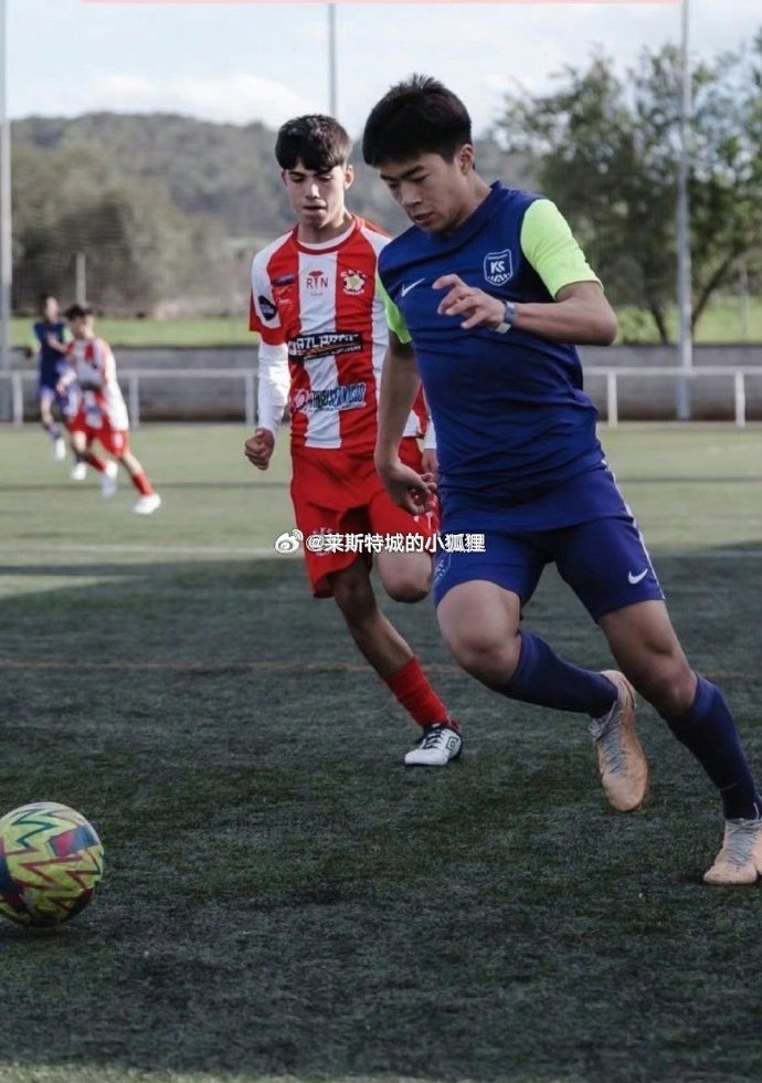  效力巴達洛納U16的中國球員汪修昊，入選西班牙加泰羅尼亞大區隊